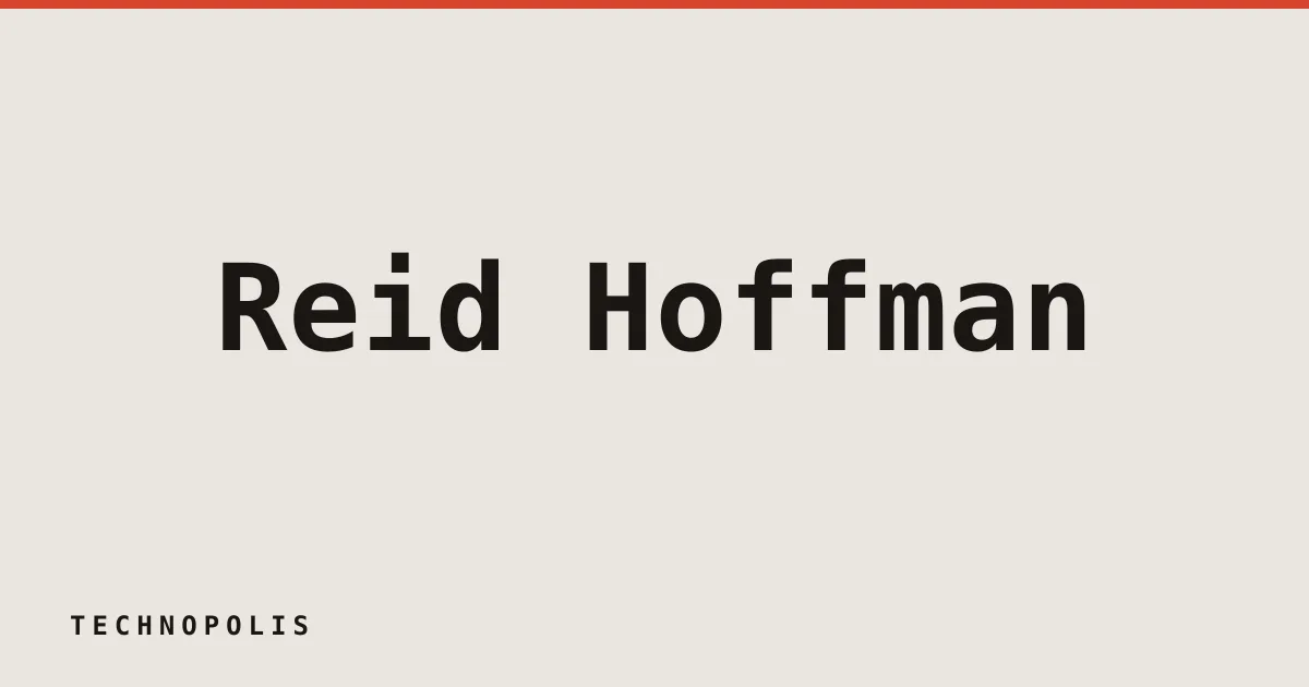 Reid Hoffman backs tracking AI token usage for experimentation