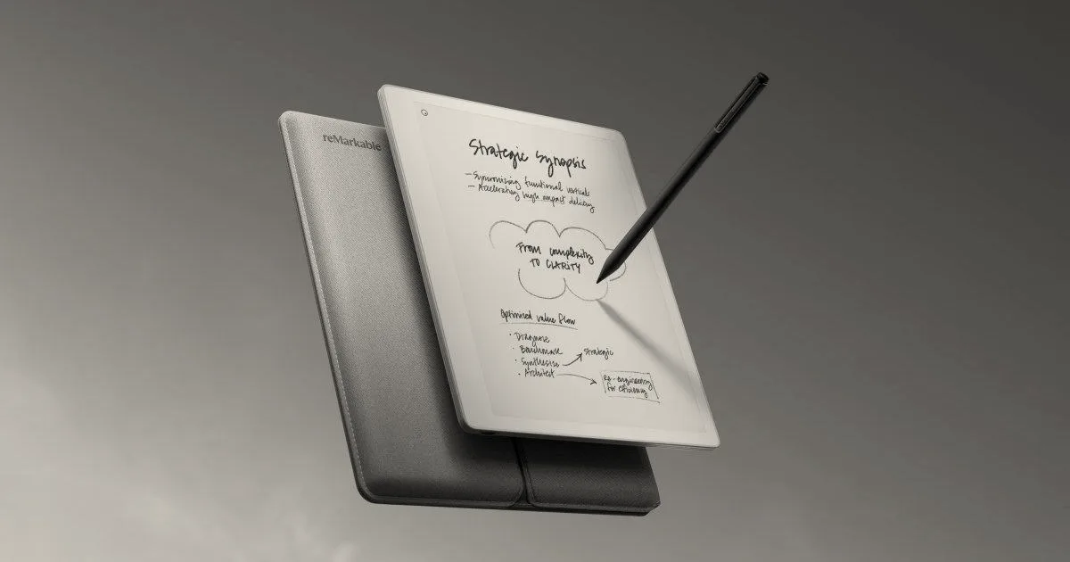 reMarkable launches Paper Pure monochrome tablet for $399