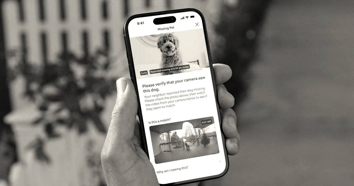 Ring opens Search Party feature to non-camera owners
