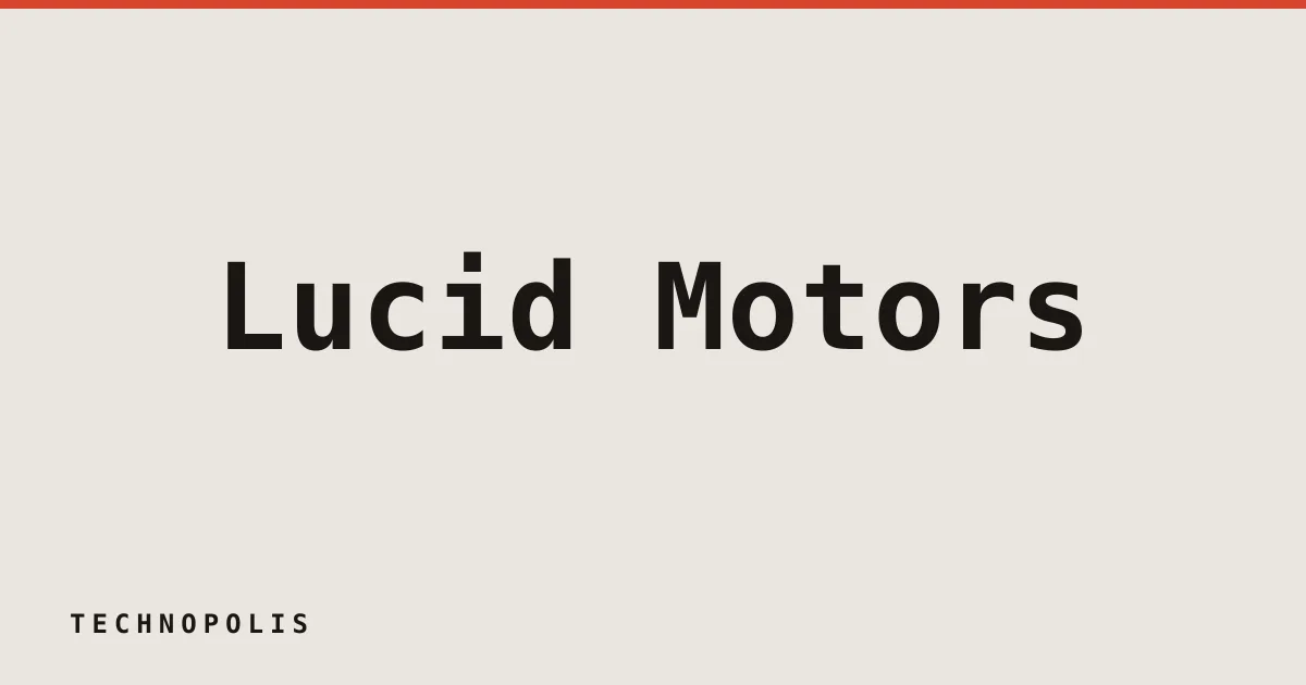 Saudi prince buys 5% stake in Lucid Motors