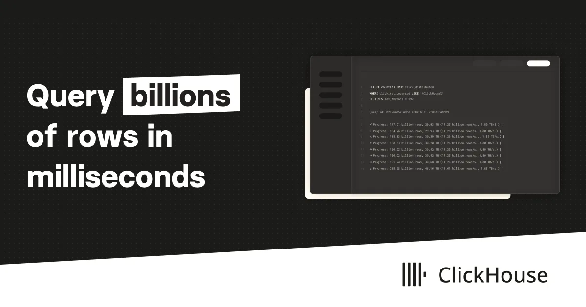 ClickHouse raises $400M at $15B valuation