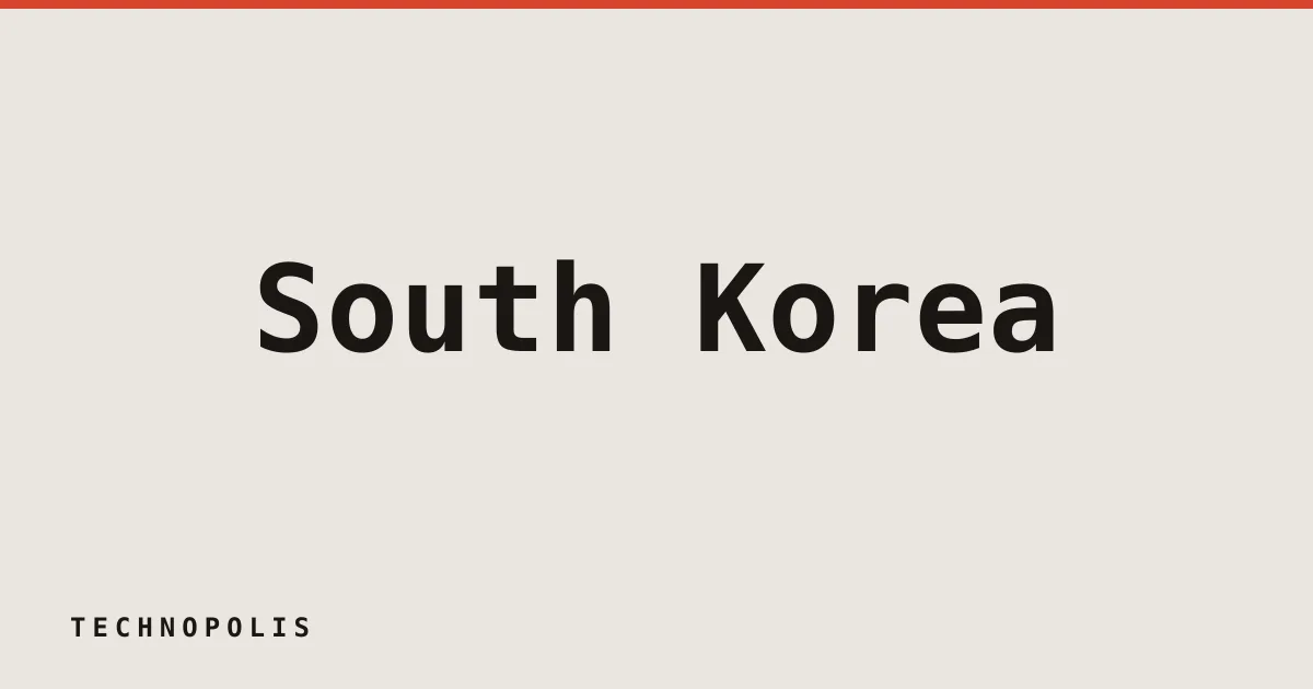 South Korea bets $900B to become an irreplaceable AI power