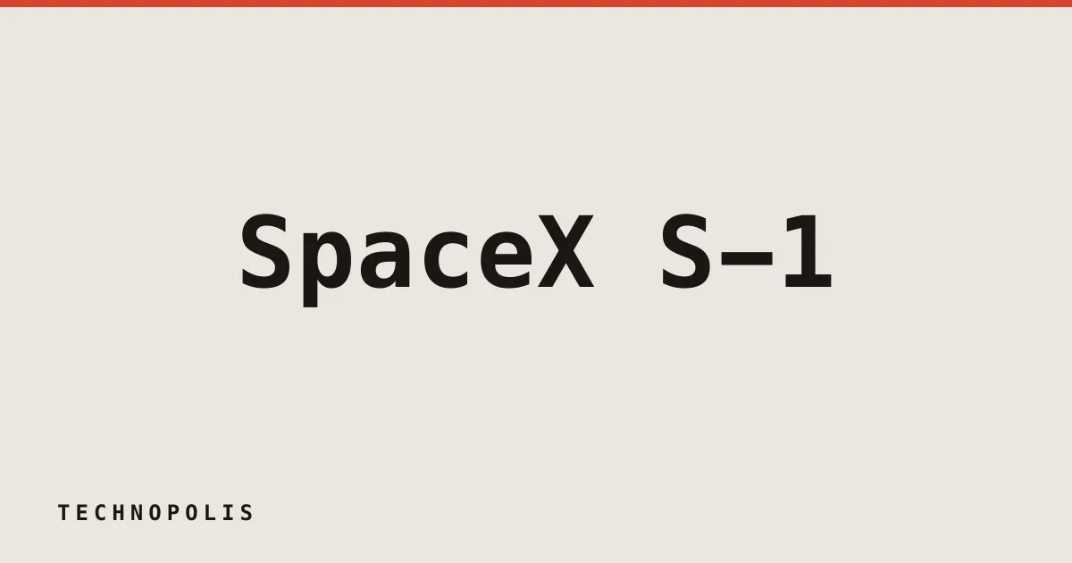 SpaceX S-1 filing hints at potential Tesla merger