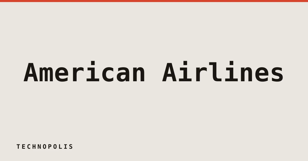 American Airlines to equip more than 500 aircraft with Starlink