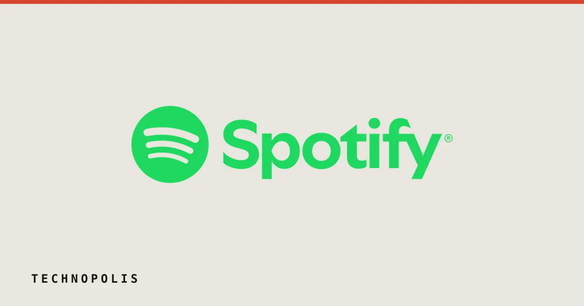 Spotify green logo icon and brand wordmark against a black background.