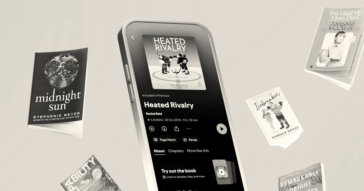 Spotify expands into physical book sales