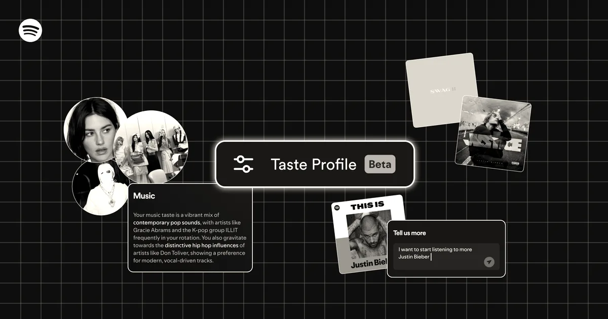 Spotify lets users edit Taste Profiles to refine recommendations
