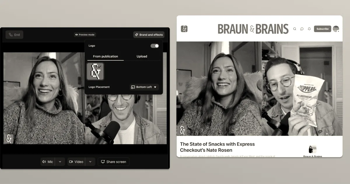 Substack pushes into video with new studio and TV app