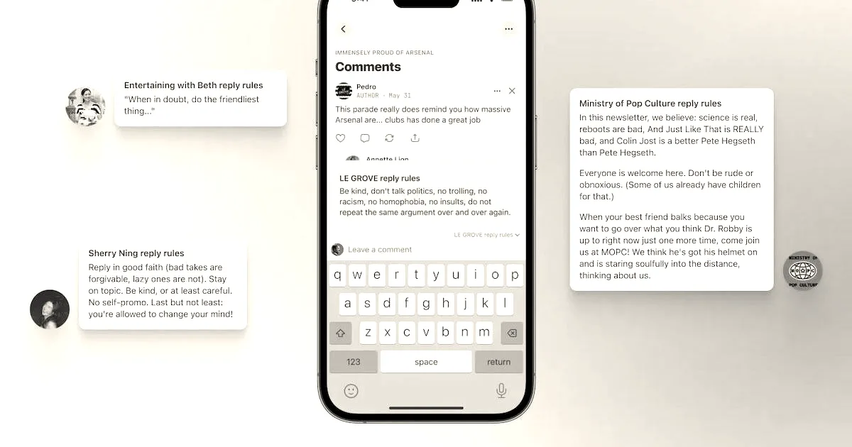 Substack launches Reply Rules to automate comment moderation