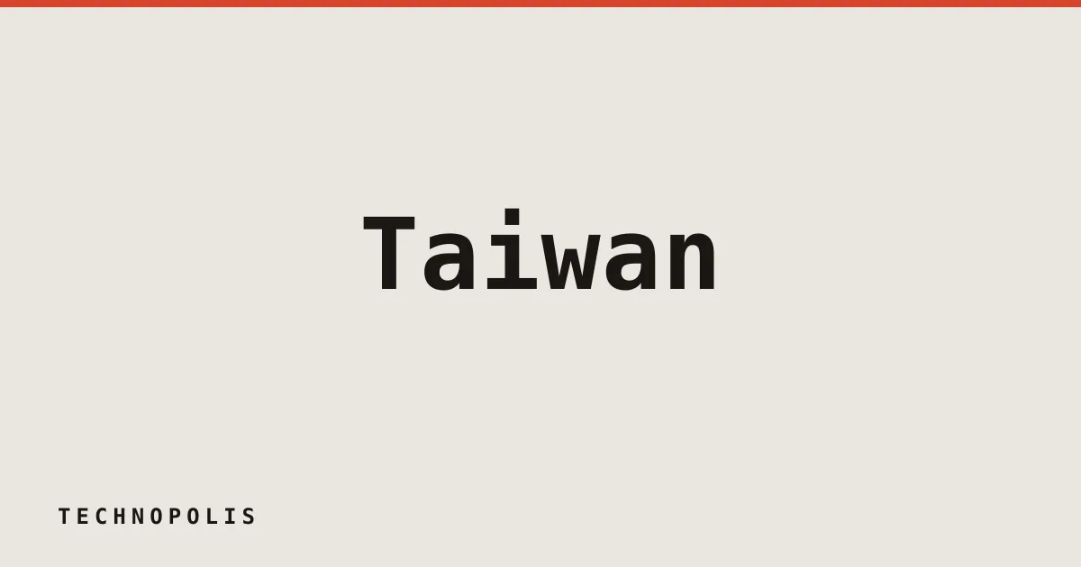 Taiwan to invest $250B in U.S. semiconductor industry
