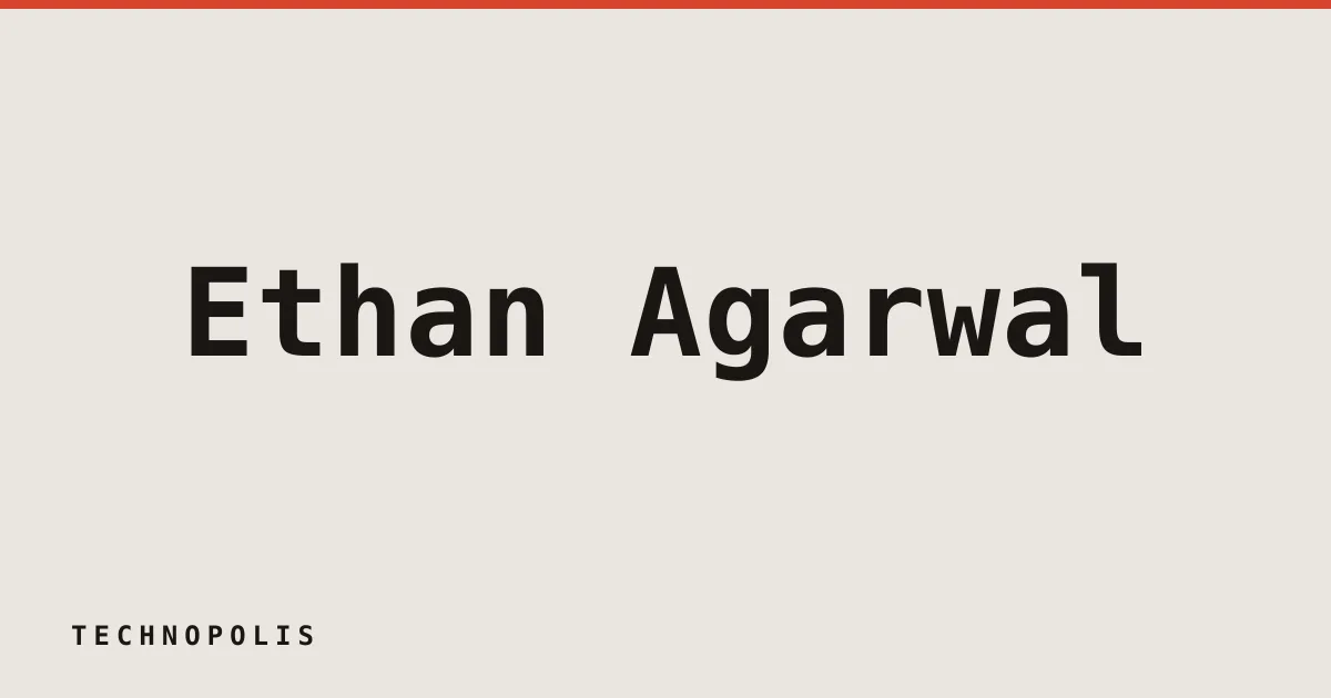 Ethan Agarwal launches primary challenge against Ro Khanna