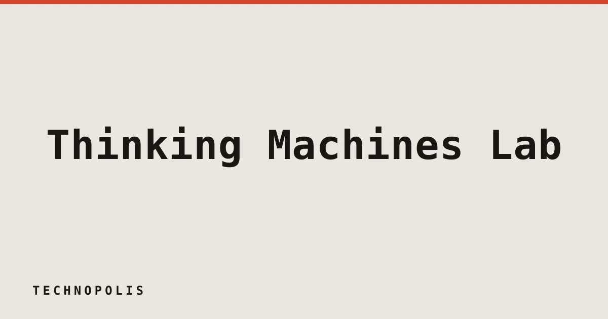 Thinking Machines Lab secures Nvidia partnership and investment