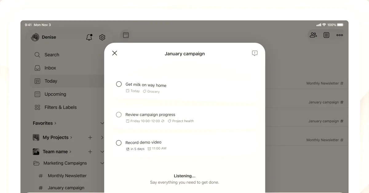 Doist launches Todoist Ramble for AI-powered voice task management