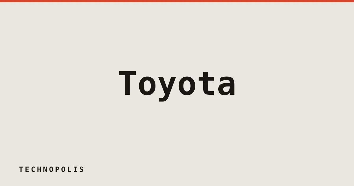 Toyota deploys seven Agility humanoid robots in Canadian plant