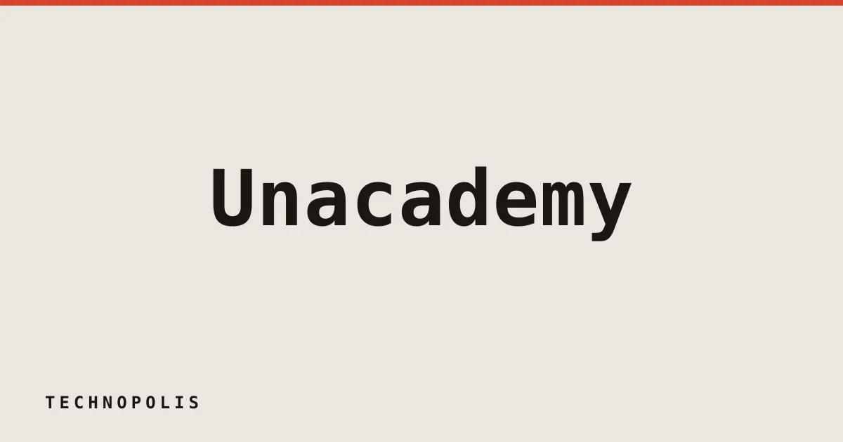 Unacademy to be acquired by rival upGrad in all-stock deal