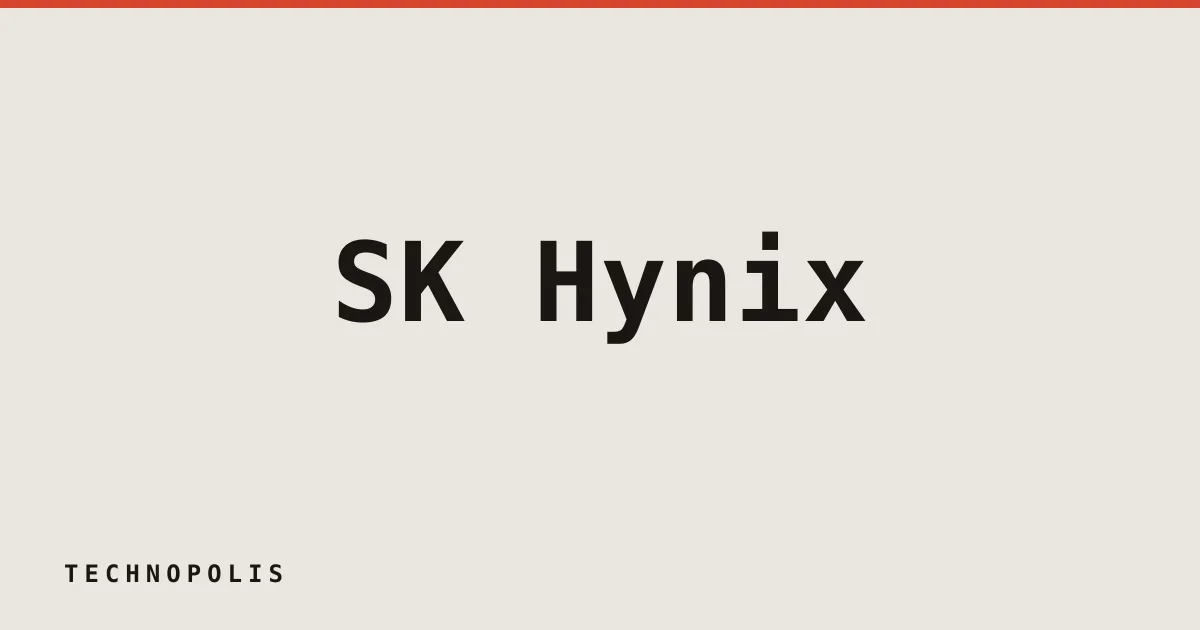 SK Hynix plans U.S. IPO to capitalize on AI memory demand