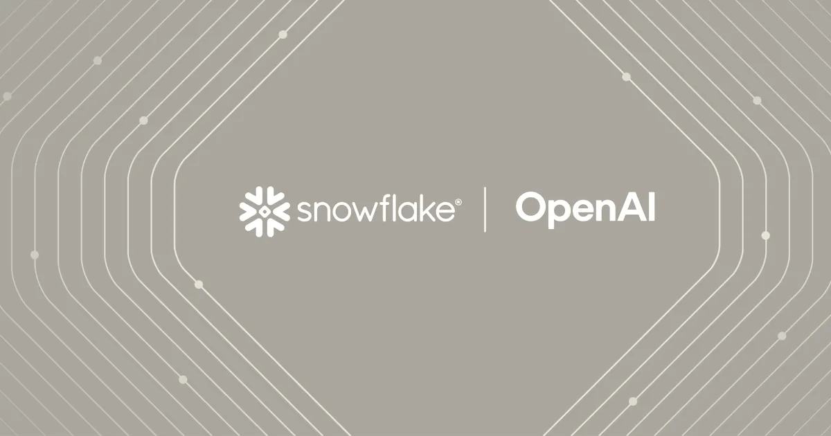 Snowflake signs $200 million deal with OpenAI