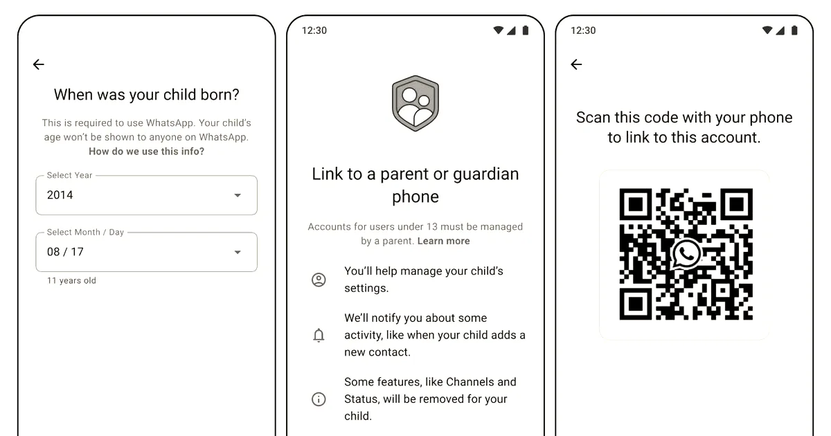 WhatsApp launches parent-supervised accounts for pre-teens
