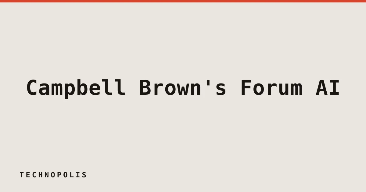 Campbell Brown’s Forum AI targets high-stakes AI evaluation